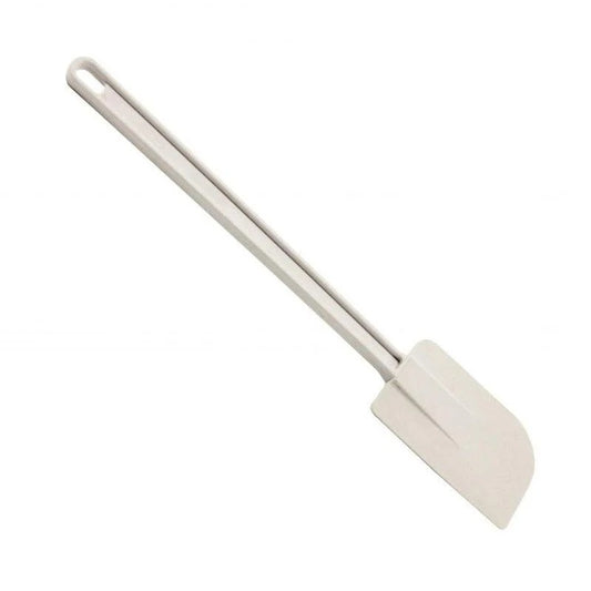 Premium 10-Inch Rubber Flat Spatula with Ergonomic Handle