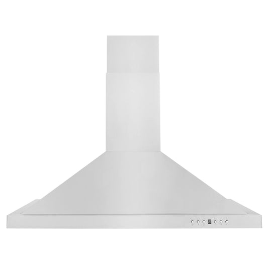 ZLINE 30 in. Convertible Vent Wall Mount Range Hood in Stainless Steel, KB-30 - front view