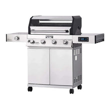 Monument Grills Denali 405 Series | 4 Burner Smart Tech Propane Gas Grill in Stainless Steel