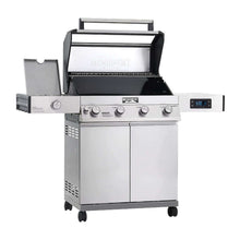 Monument Grills Denali 405 Series | 4 Burner Smart Tech Propane Gas Grill in Stainless Steel