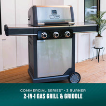 Char-Broil Commercial Series™ 3 Burner Gas Grill & Griddle - product image 2