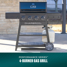 Char-Broil Performance Series™ 4-Burner Gas Grill with FlavorMax™ (Cart, Blackout) - product image 2