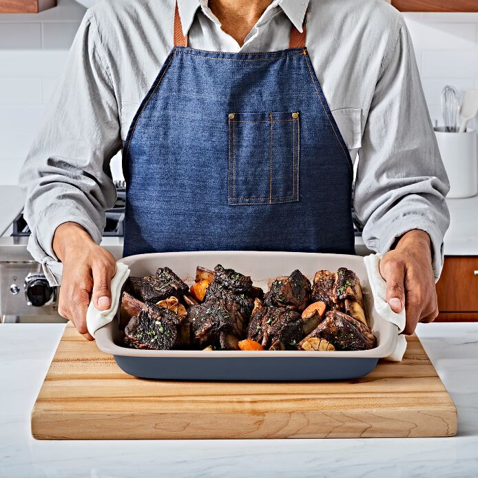 OXO 2 Qt Square Stoneware Baking Dish - image 6