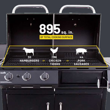 Char-Broil Deluxe Charcoal & Gas Combo Grill - product image 8