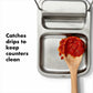 OXO Stainless Steel Spoon Rest with Lid Holder - image 3