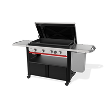 Weber Slate® 36" Rust-Resistant Griddle with Flip-Up Side Table - Image 9
