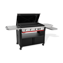 Weber Slate® 36" Rust-Resistant Griddle with Flip-Up Side Table - Image 12