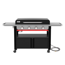 Weber Slate® 36” Rust-Resistant Griddle with Closed Cabinet - Natural Gas