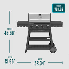 Char-Broil Performance Series™ 4-Burner Gas Grill with FlavorMax™ (Cart, Gray) - product image 10