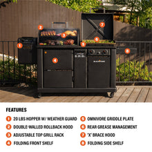 22" XL Griddle Pellet Grill Combo