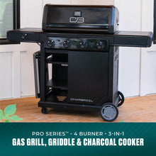 Char-Broil Pro Series™ 4-Burner Gas Grill and Griddle with Side Burner - product image 2