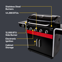 Char-Broil Gas2Coal® 4-Burner Hybrid Grill - product image 6