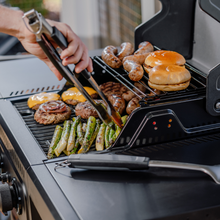 Char-Broil Performance Series™ FlavorMax™ 2 Burner Gas Grill Cabinet with Foldable Side Shelves Black - product image 11