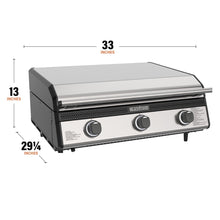 28" Built-in Griddle with Hood (Propane)