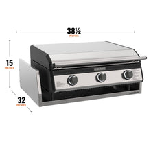 28” Drop-in Griddle with Hood & Insulating Jacket