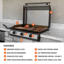 30" Electric Built-in Griddle