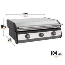 30" Electric Built-in Griddle