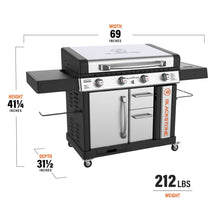 36” Griddle with Hood