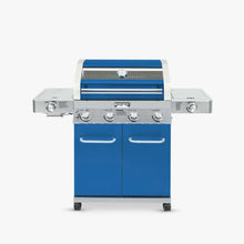 Monument Grills Classic 35633B Series | 4 Burner Propane Gas Grill in Blue