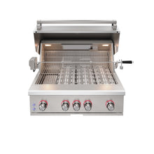 THOR Kitchen 36" Freestanding Professional Propane Gas Grill Head with 4 Burners and Rotisserie Kit, TPG3601-G