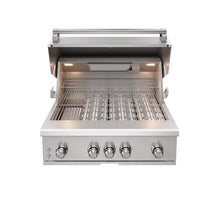 THOR Kitchen 36" Freestanding Professional Propane Gas Grill Head with 4 Burners and Rotisserie Kit, TPG3601-G