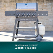 Char-Broil Performance Series™ 4-Burner Gas Grill with FlavorMax™ (Cart, Gray) - product image 2