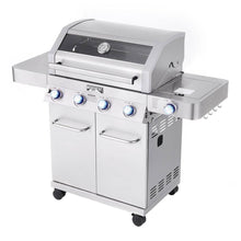 Monument Grills Classic 41847NG Series | 4 Burner Propane Gas Grill in Stainless Steel  (Natural Gas Convertible)