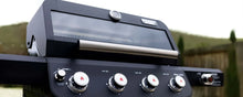Monument Grills Mesa 425 Series | 4 Burner Propane Gas Grill in Black