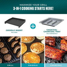 Char-Broil Pro Series™ 3 Burner Gas Grill & Griddle (Side Burner) - product image 3