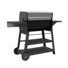 Char-Broil Performance Series™ FlavorMax™ 5 Burner Gas Grill Cart with Side Burner Gray Stainless - product image 4