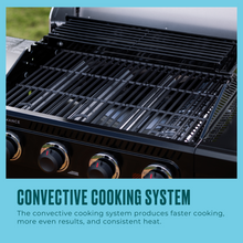 Char-Broil Performance Series™ 5 Burner Cart Gas Grill with Side Burner Black Stainless - product image 6