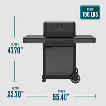 Char-Broil Commercial Series™ 3 Burner Gas Grill & Griddle (Black) - product image 9