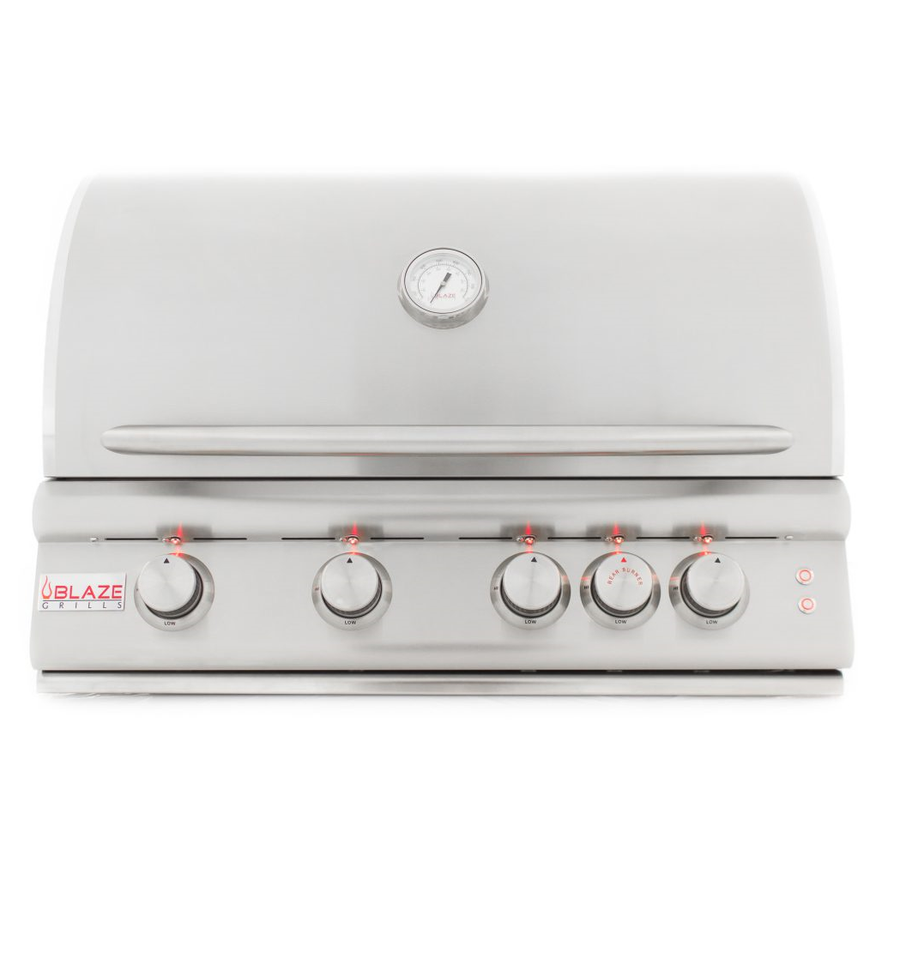 Blaze 32 in. Premium LTE 4-Burner Built-In Propane Gas Grill, BLZ-4LTE2-LP