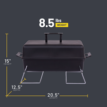 Char-Broil 190 Sq. Inch Portable Charcoal Grill in Black - product image 5