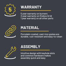 Char-Broil Performance 375 3-Burner Gas Grill Clay - product image 11