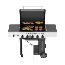 Char-Broil Performance Series™ FlavorMax™ 5 Burner Gas Grill Cabinet with Side Burner Gray Stainless - product image 5