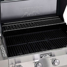 Monument Grills Denali 405 Series | 4 Burner Smart Tech Propane Gas Grill in Stainless Steel