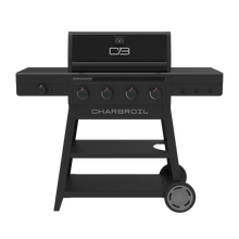 Char-Broil Performance Series™ FlavorMax™ 4 Burner Cart Gas Grill with Side Burner Blackout - primary product image