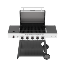 Char-Broil Performance Series™ FlavorMax™ 5 Burner Gas Grill Cart with Side Burner Gray Stainless - product image 5