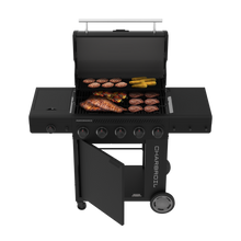 Char-Broil Performance Series™ FlavorMax™ 5 Burner Gas Grill Cabinet with Side Burner Blackout - product image 6
