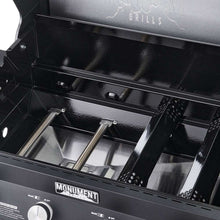 Monument Grills Denali 425 Series | 4 Burner Smart Tech Propane Gas Grill in Black