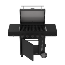 Char-Broil Performance Series™ FlavorMax™ 5 Burner Gas Grill Cabinet with Side Burner Blackout - product image 5