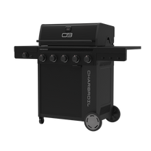 Char-Broil Performance Series™ FlavorMax™ 5 Burner Gas Grill Cabinet with Side Burner Blackout - product image 2
