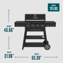 Char-Broil Performance Series™ 4-Burner Gas Grill with FlavorMax™ (Cart, Black) - product image 10