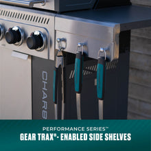 Char-Broil Performance Series™ 4-Burner Gas Grill with FlavorMax™ and Side Burner, (Sear Burner, Cabinet, Gray/Stainless Steel) - product image 11