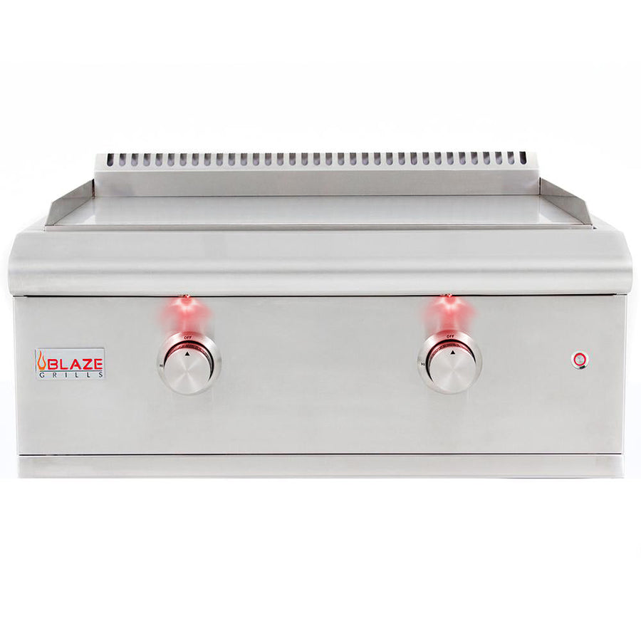 Blaze 30 in. Premium LTE Built-In Natural Gas Griddle, BLZ-GRIDDLE-LTE-NG