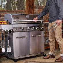 Monument Grills Classic 77352 Series | 6 Burner Propane Gas Grill in Stainless Steel