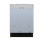 FORNO Rivestito 24-Inch Built-In Panel-Ready Dishwasher with Stainless Steel Interior, 45 dBA, ENERGY STAR, Model FDWBI8011-24