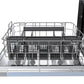 FORNO Rivestito 24-Inch Built-In Panel-Ready Dishwasher with Stainless Steel Interior, 45 dBA, ENERGY STAR, Model FDWBI8011-24