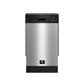 FORNO Polo 18-Inch Built-In Dishwasher, Stainless Steel, Model FDWBI8041-18S